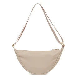 Borsa a Tracolla Beige da Donna a mezzaluna Dimensione Danza