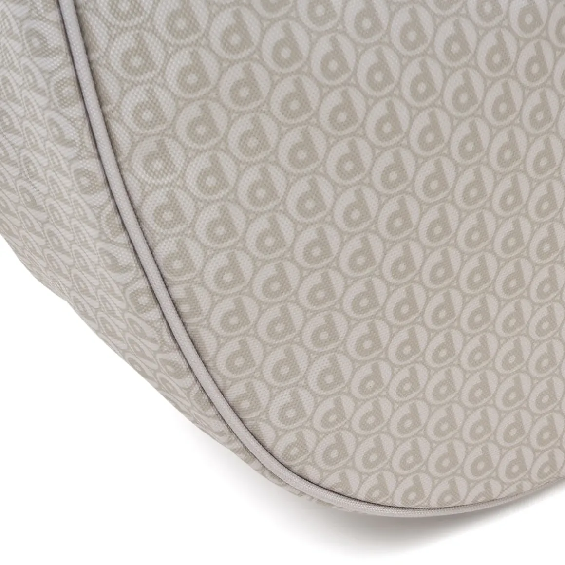 Borsa a Tracolla Beige da Donna con logo all-over Dimensione Danza