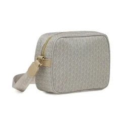 Borsa a tracolla beige Donna con logo allover Dimensione Danza