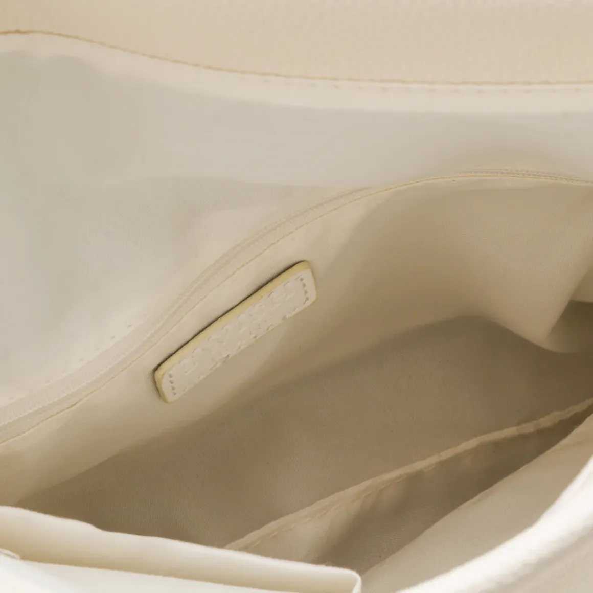 Borsa a Tracolla Bianca da Donna con catena e logo Swish Jeans