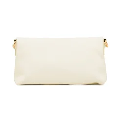 Borsa a Tracolla Bianca da Donna con catena e logo Swish Jeans