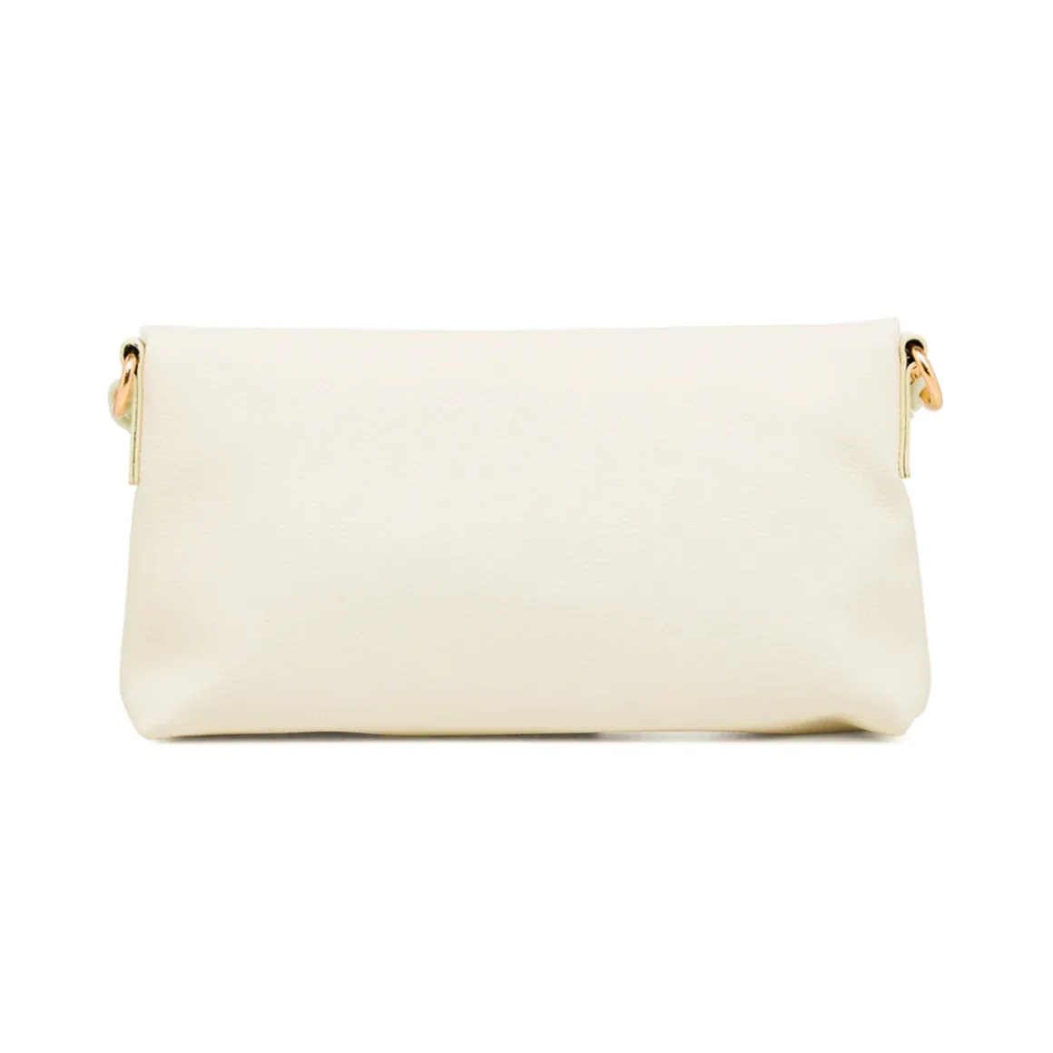 Borsa a Tracolla Bianca da Donna con catena e logo Swish Jeans