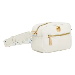 Borsa a tracolla bianca da Donna con dettagli floreali Carrera Jeans