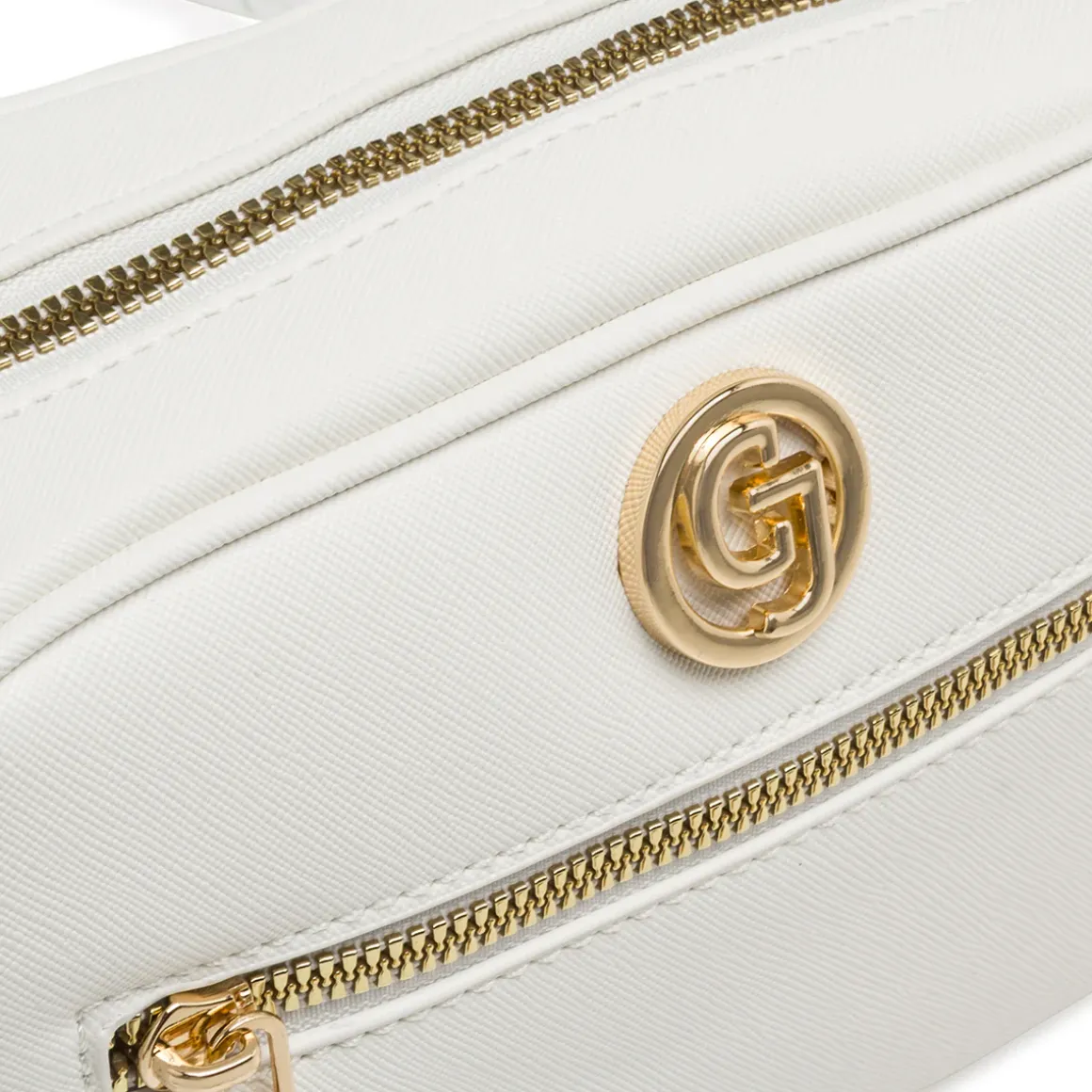 Borsa a tracolla bianca da Donna con dettagli floreali Carrera Jeans