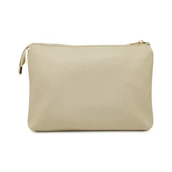 Borsa a tracolla bianco off white con tasche frontale Lora Ferres