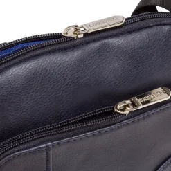 Borsa a tracolla blu da Uomo con logo frontale Carrera Jeans