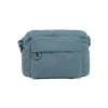 Borsa a tracolla Blu Donna in tessuto tecnico con charm Carrera Jeans