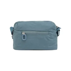 Borsa a tracolla Blu Donna in tessuto tecnico con charm Carrera Jeans