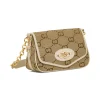 Borsa a tracolla da Donna beige con dettagli oro Carrera Jeans