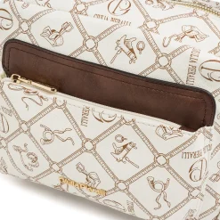 Borsa a tracolla da Donna beige con tasche Giulia Pieralli
