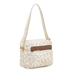 Borsa a tracolla da Donna beige con tasche Giulia Pieralli