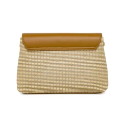 Borsa a tracolla da Donna beige e marrone con tracolla Lora Ferres
