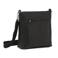 Borsa a tracolla da Donna Nera con tasca Lora Ferres