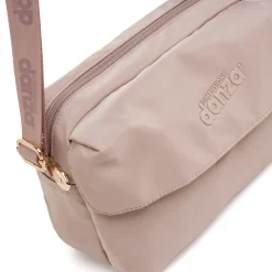 Borsa a tracolla da donna rosa Dimensione Danza con logo frontale