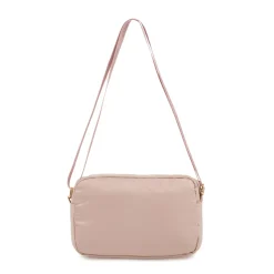 Borsa a tracolla da donna rosa Dimensione Danza con logo frontale