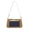 Borsa a tracolla da Donna taupe e marrone con catena Lora Ferres