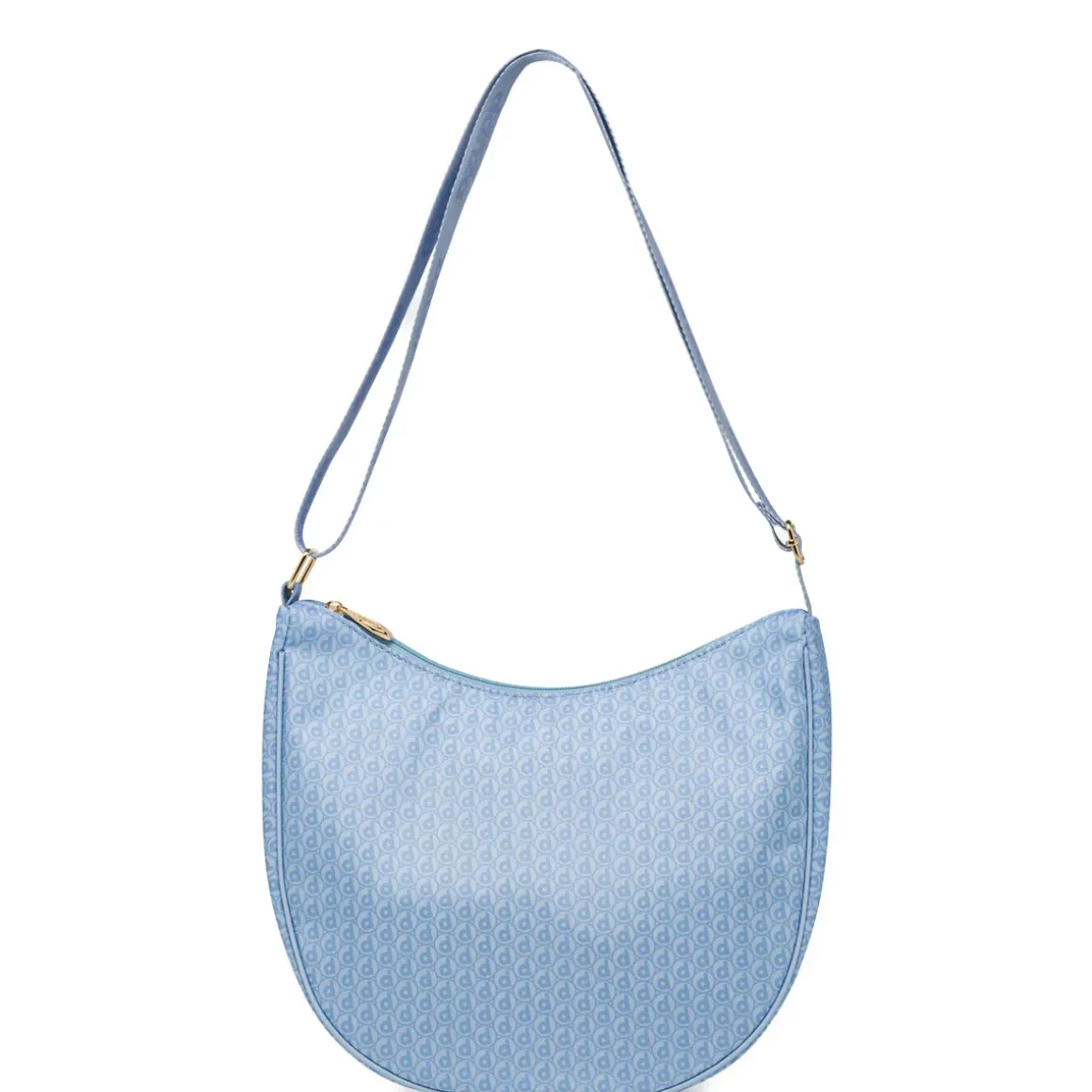 Borsa a Tracolla Donna azzurra con monogram Dimensione Danza