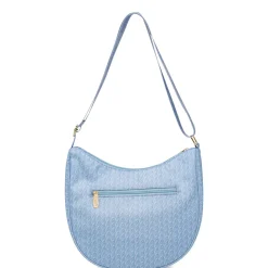 Borsa a Tracolla Donna azzurra con monogram Dimensione Danza