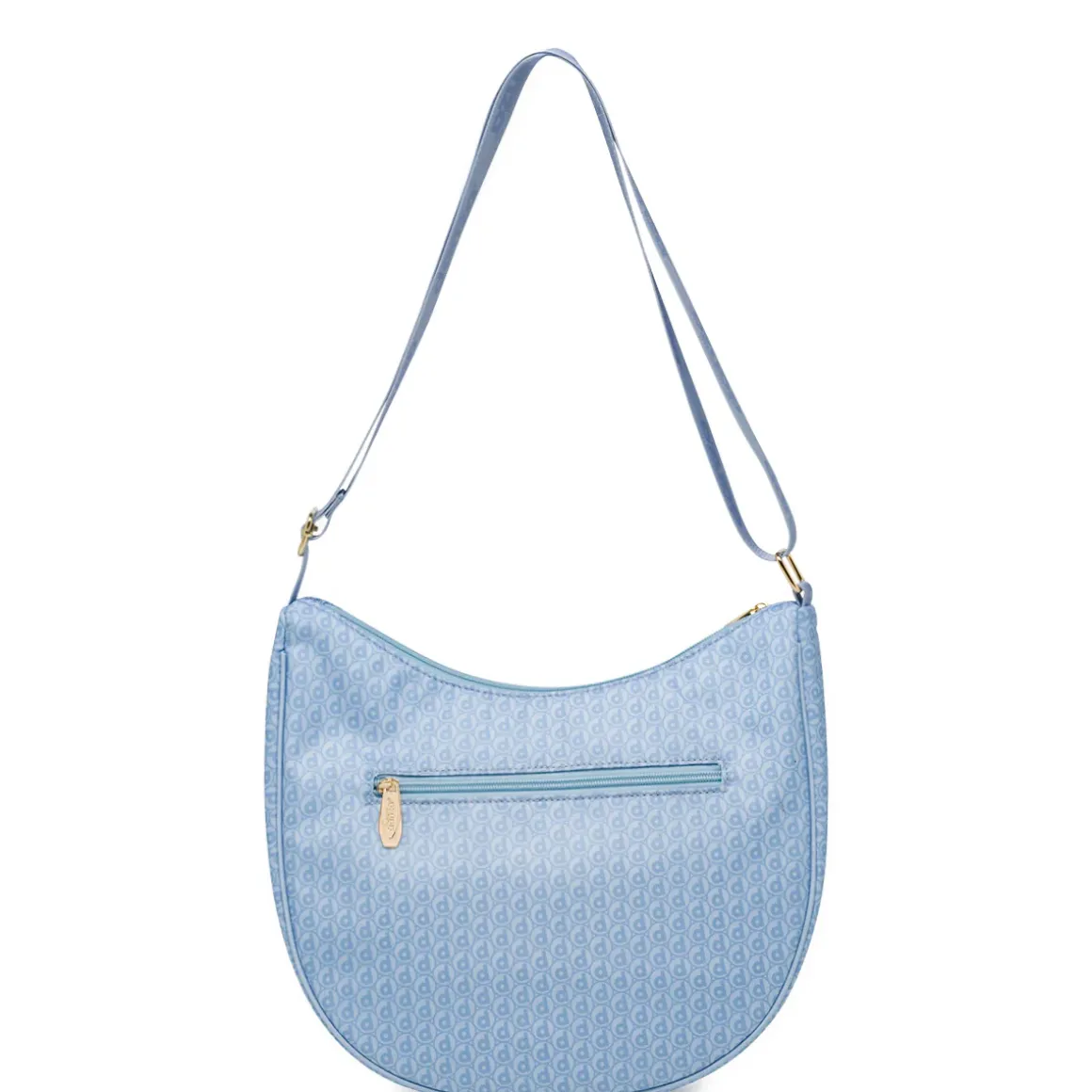 Borsa a Tracolla Donna azzurra con monogram Dimensione Danza