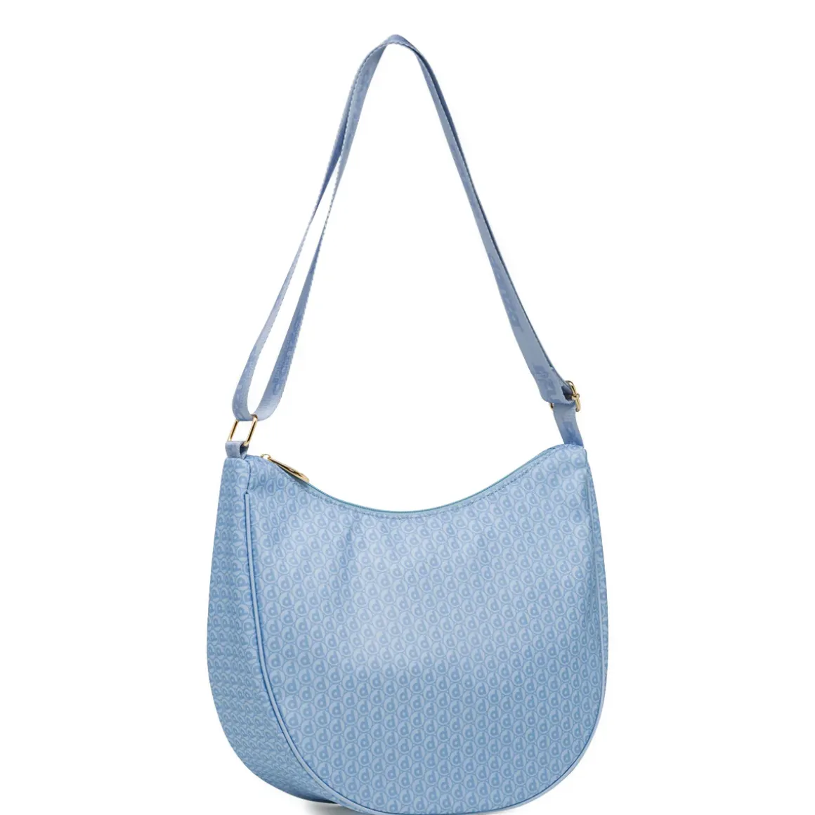 Borsa a Tracolla Donna azzurra con monogram Dimensione Danza