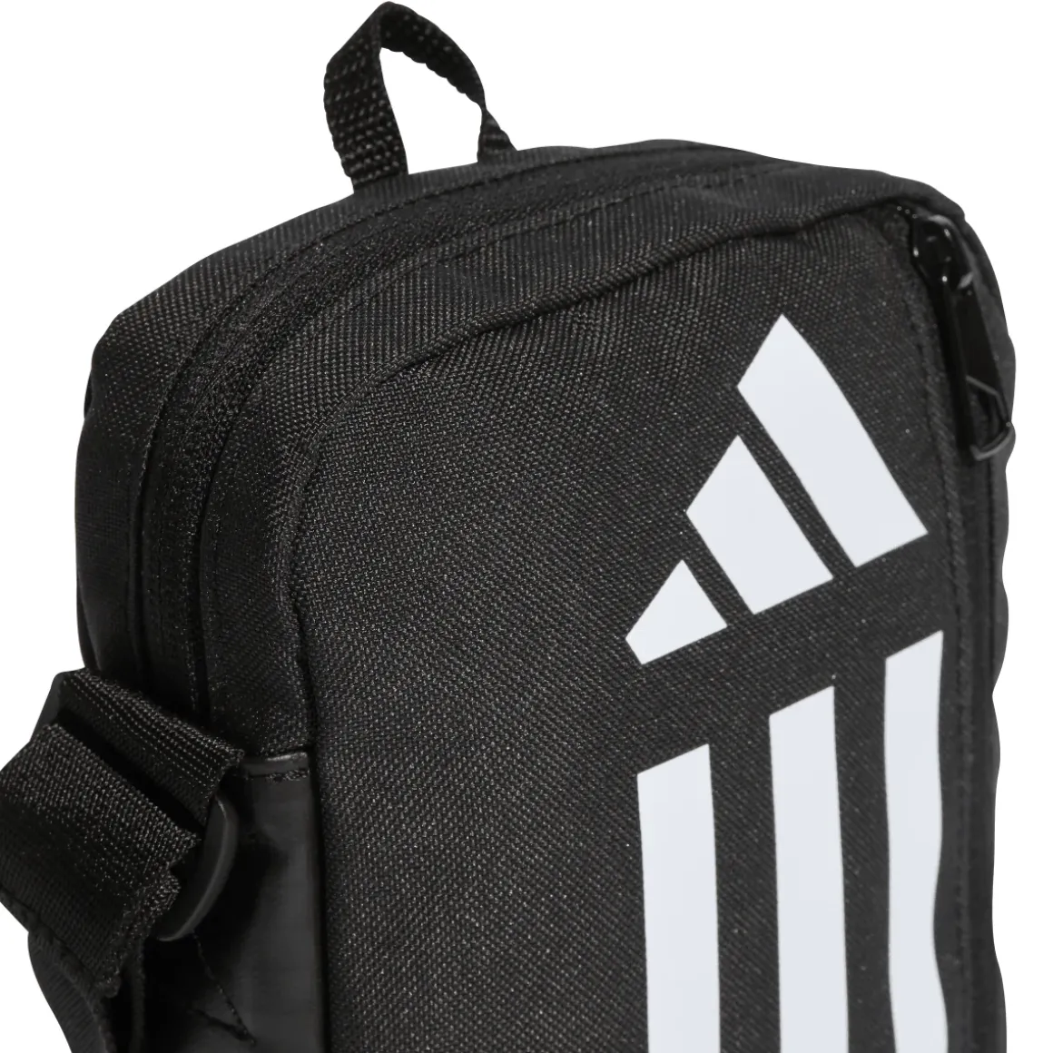 Borsa a tracolla Essentials Training nera con logo frontale adidas