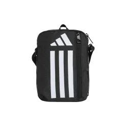 Borsa a tracolla Essentials Training nera con logo frontale adidas