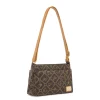 Borsa a tracolla marrone da Donna con stampa all-over Giulia Pieralli