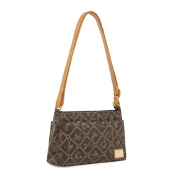 Borsa a tracolla marrone da Donna con stampa all-over Giulia Pieralli