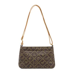Borsa a tracolla marrone da Donna con stampa all-over Giulia Pieralli
