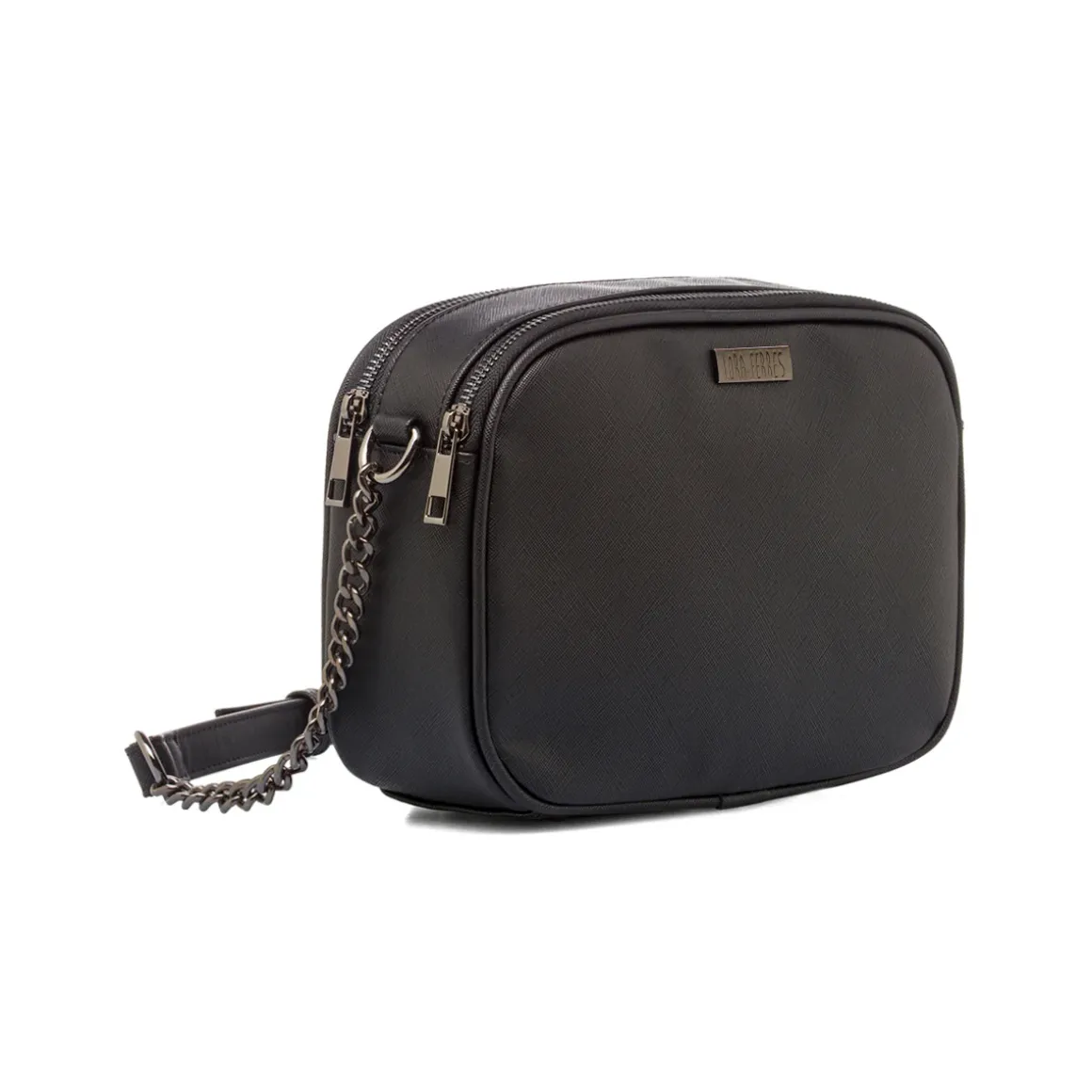 Borsa a tracolla nera da Donna con catena Lora Ferres