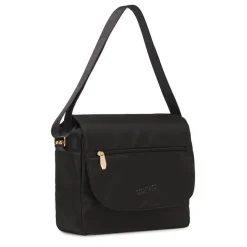 Borsa a Tracolla Nera da Donna con Patta Dimensione Danza