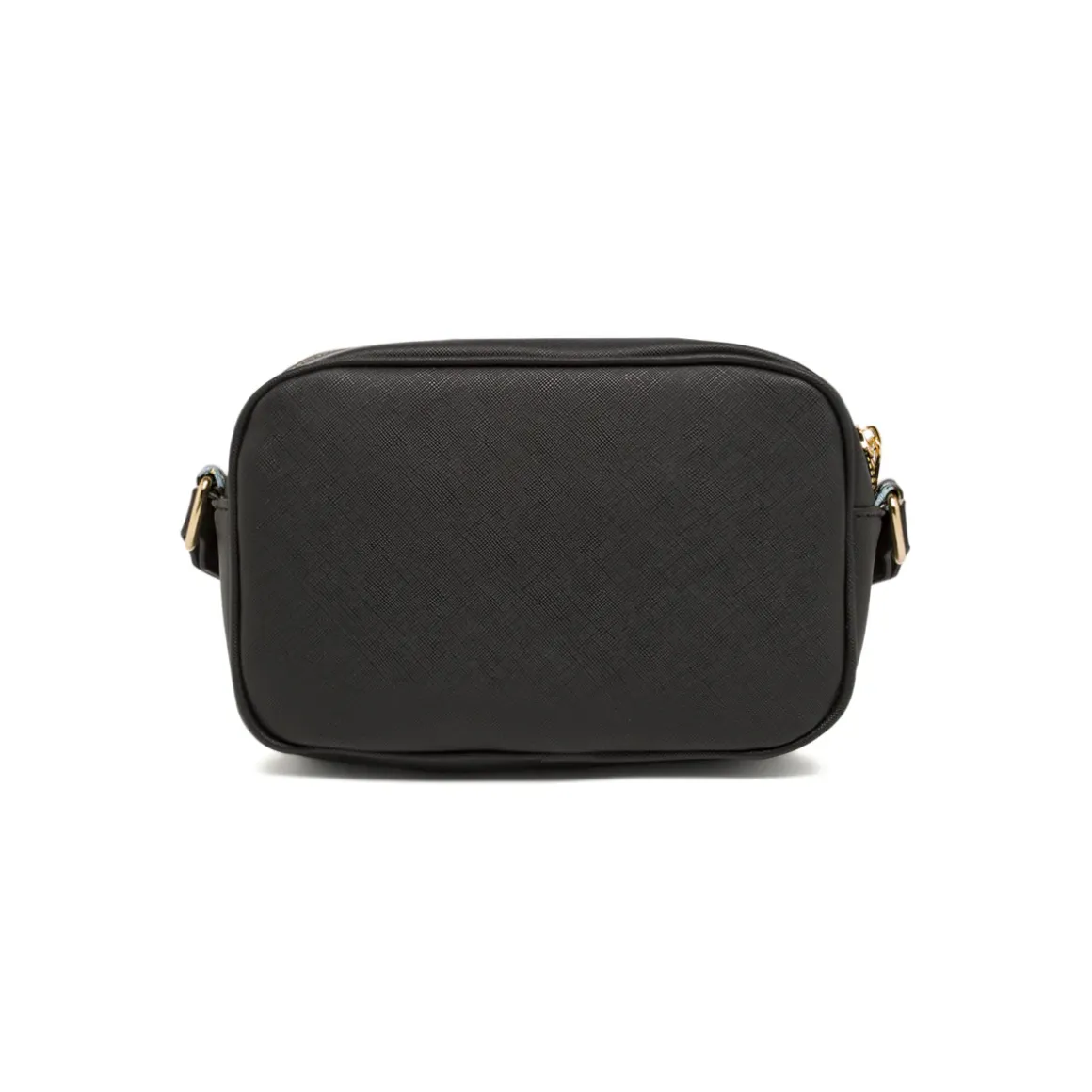 Borsa a tracolla nera da Donna con dettagio florale Carrera Jeans