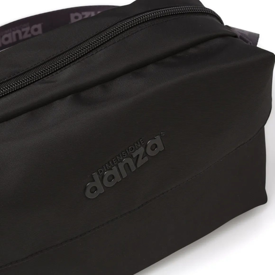Borsa a Tracolla Nera da Donna con logo in rilievo Dimensione Danza
