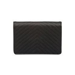 Borsa a tracolla nera da Donna con motivo a Chevron Lora Ferres