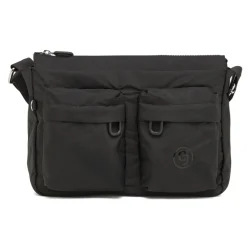 Borsa a tracolla Nera Donna in tessuto tecnico con tasche Carrera Jeans