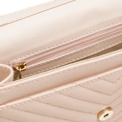 Borsa a tracolla rosa da Donna con motivo trapuntato Lora Ferres