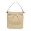 Borsa beige da Donna con inserto effetto scamosciato Lora Ferres
