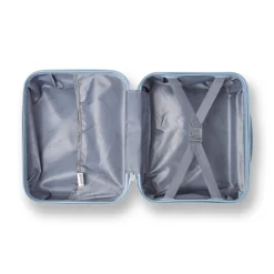 Borsa cabina azzurro avio rigida con attacco trolley Romeo Gigi Milano