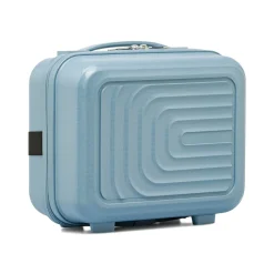Borsa cabina azzurro avio rigida con attacco trolley Romeo Gigi Milano