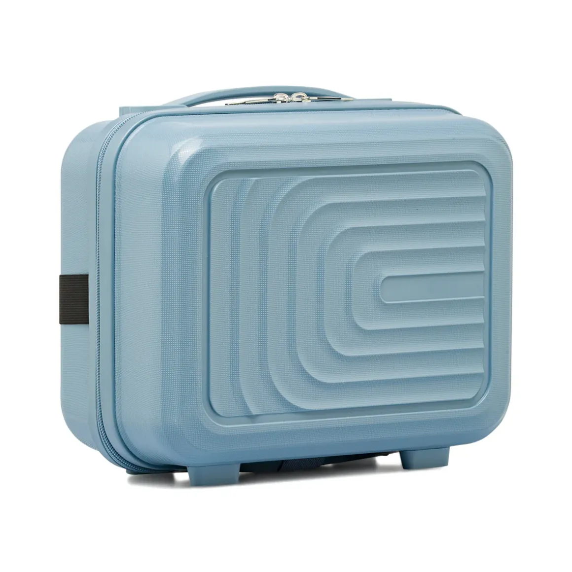 Borsa cabina azzurro avio rigida con attacco trolley Romeo Gigi Milano