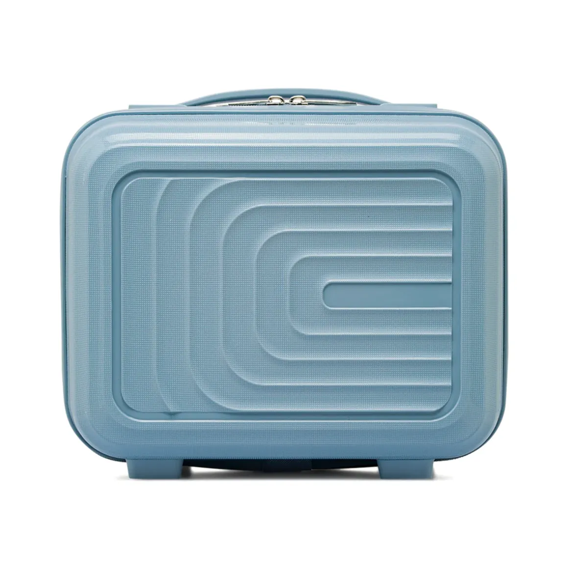 Borsa cabina azzurro avio rigida con attacco trolley Romeo Gigi Milano