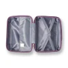 Borsa cabina viola rigida con attacco trolley Romeo Gigi Milano