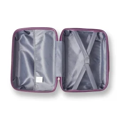 Borsa cabina viola rigida con attacco trolley Romeo Gigi Milano