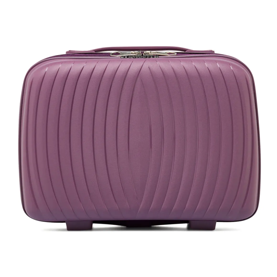 Borsa cabina viola rigida con attacco trolley Romeo Gigi Milano