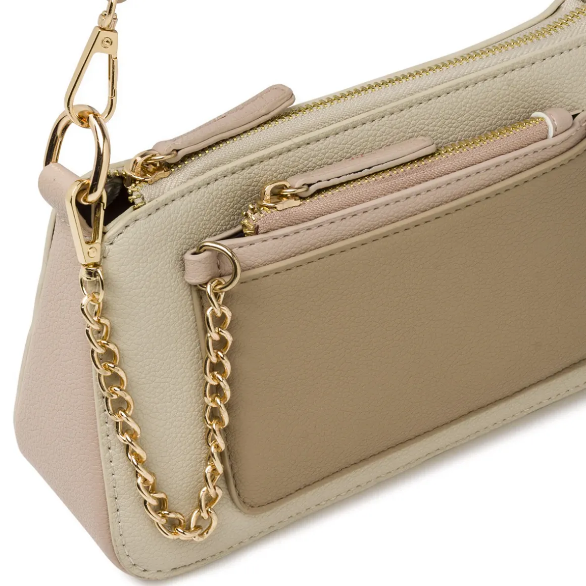Borsa da Donna Beige con tripla pochette Lora Ferres