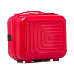 Borsa da Viaggio boarding bag rossa rigida Romeo Gigli Milano
