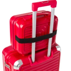 Borsa da Viaggio boarding bag rossa rigida Romeo Gigli Milano