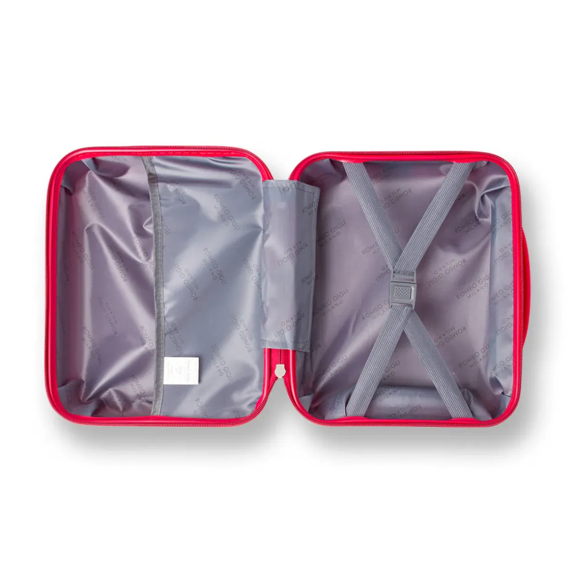 Borsa da Viaggio boarding bag rossa rigida Romeo Gigli Milano