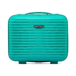 Borsa da Viaggio boarding bag verde acqua rigida Romeo Gigli Milano