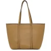 Borsa Donna Marrone con porta tessere a contrasto Lora Ferres